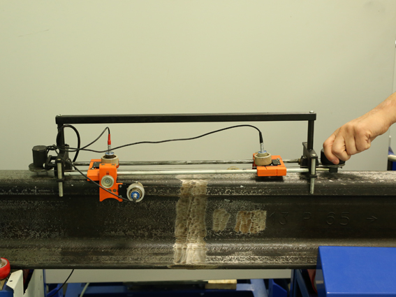 The «Tandem» scanner. Control of electrocontact welded joints by echo-mirror method