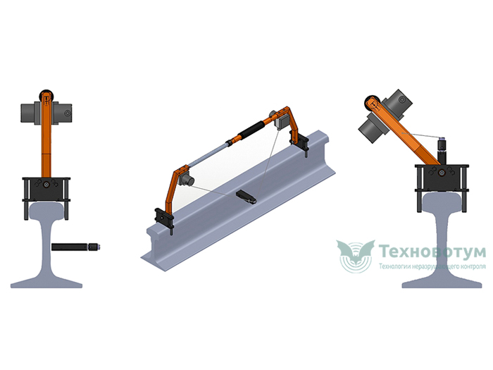 Options for installing the Slider M3 when monitoring the welded joint